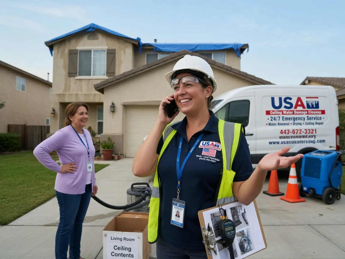 Ceiling Water Damage Restoration Fontanelle, IA FAQs